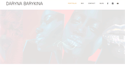 Desktop Screenshot of darynabarykina.com
